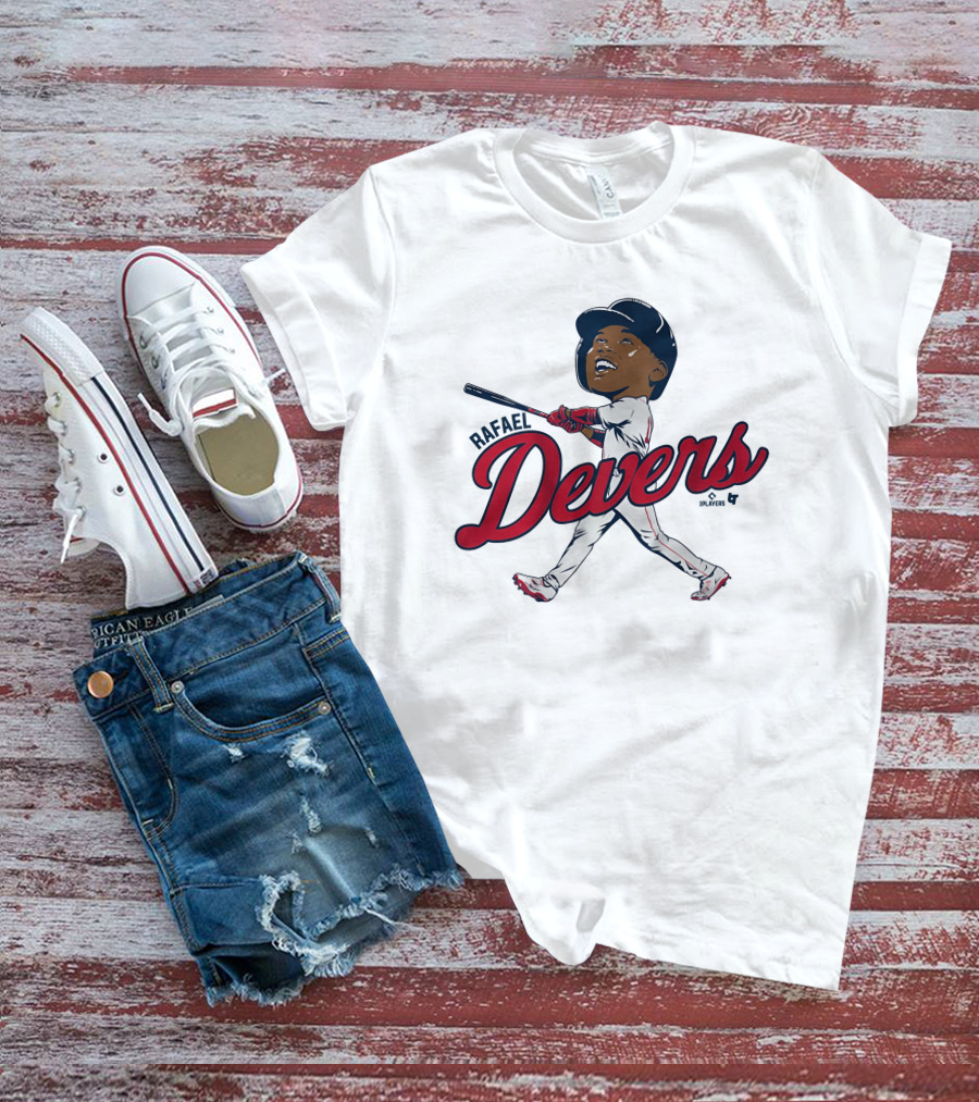 Rafael Devers Baseball Caricature Sports T-Shirt