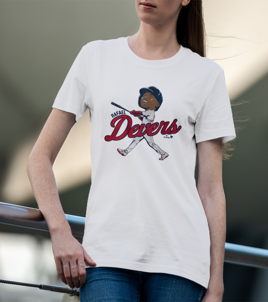 Rafael Devers Baseball Caricature Sports T-Shirt