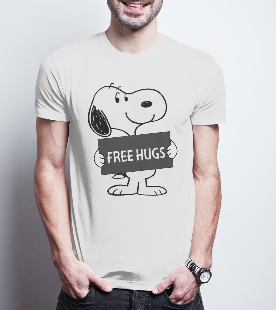 Free Hugs Snoopy Peanuts T-Shirt