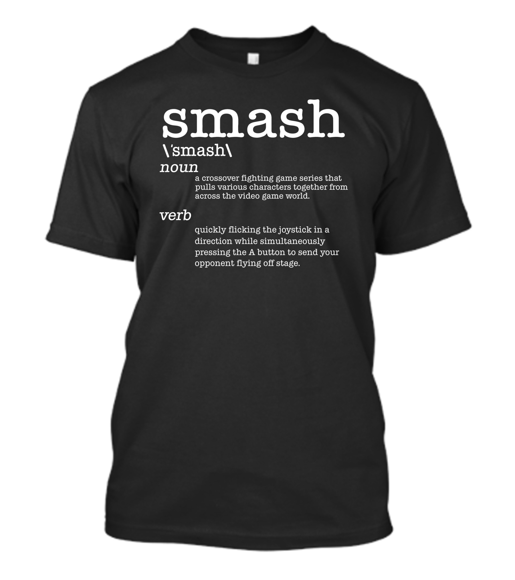 Smash Definition Crossover Fighting Game Series Parappa Video Game T-Shirt