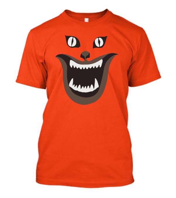 Criterion Channel The Criterion House Horror Cat Face Criterion Merch T-Shirt