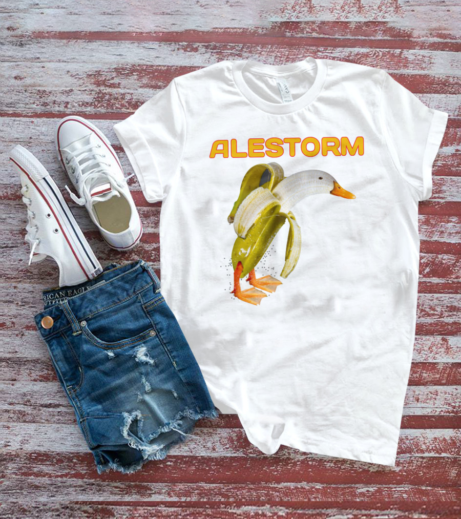 Alestorm Banana Duck Why You Should Have A Duck T-Shirt