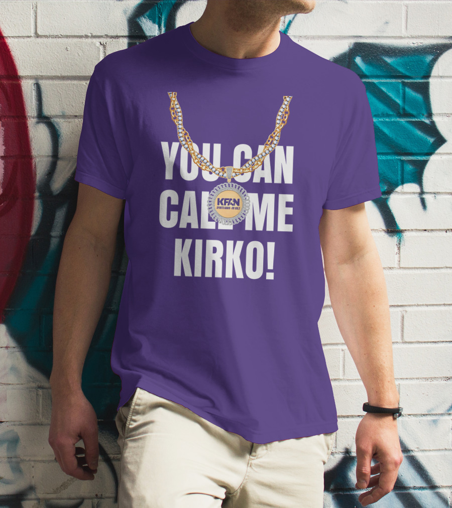 KFAN Sports Radio You Can Call Me Kirko T-Shirt