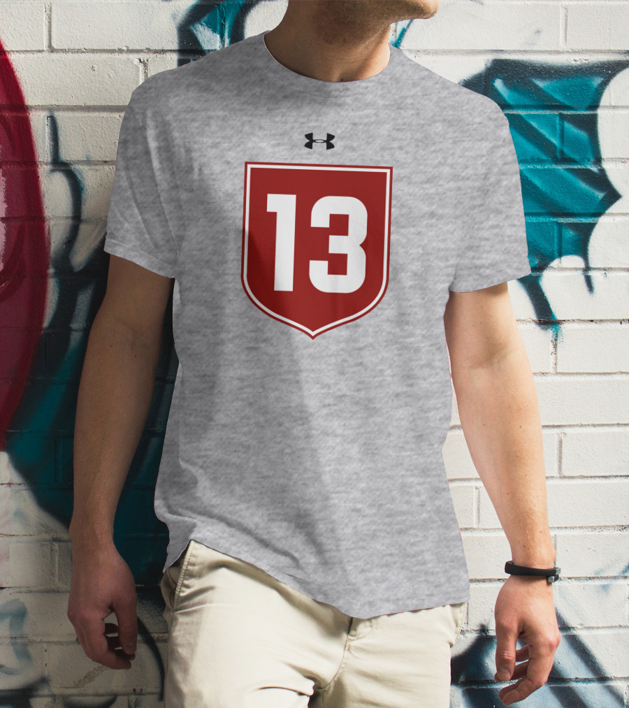 13 Under Armour Red Shield T-Shirt