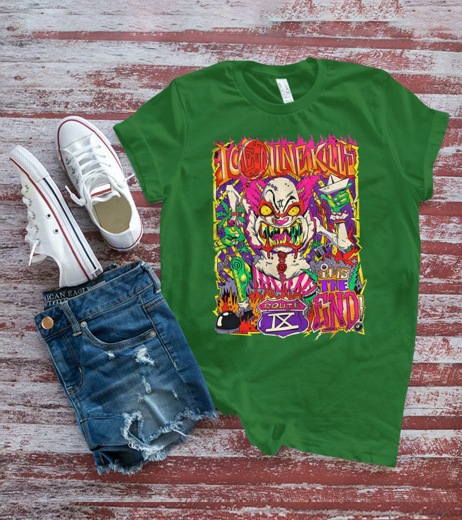 Ice Nine Kills Zombie Clown Route IX It’s The End T-Shirt