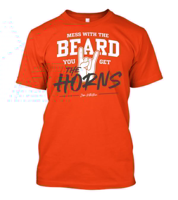 Mess With The Beard You Get The Horns Jon Rothstein T-Shirt