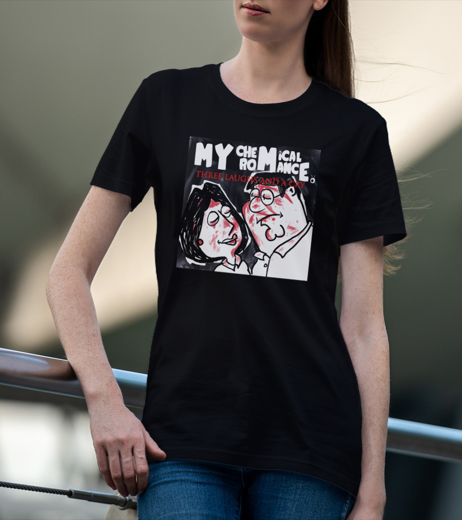 MY CHEMICal ROmANCE Three Laughs And A Cry T-Shirt