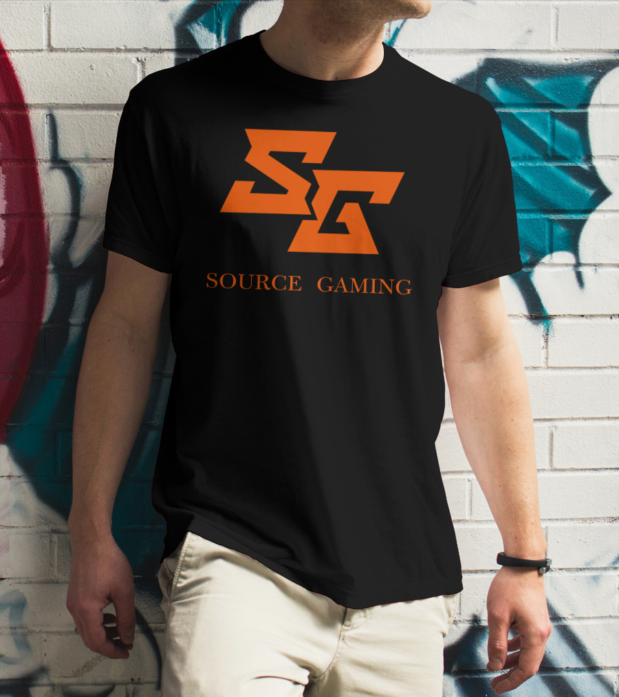 SG Source Gaming Bold Orange T-Shirt