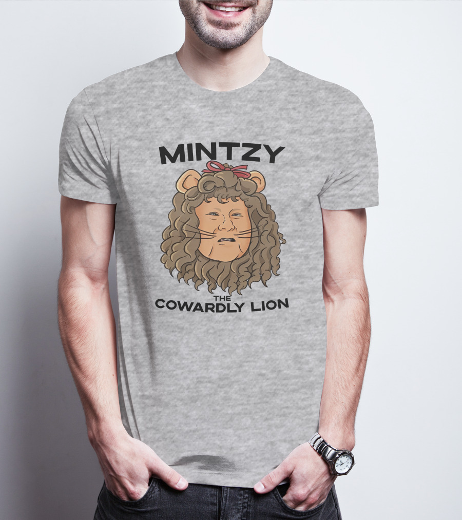 MINTZY The Cowardly Lion T-Shirt