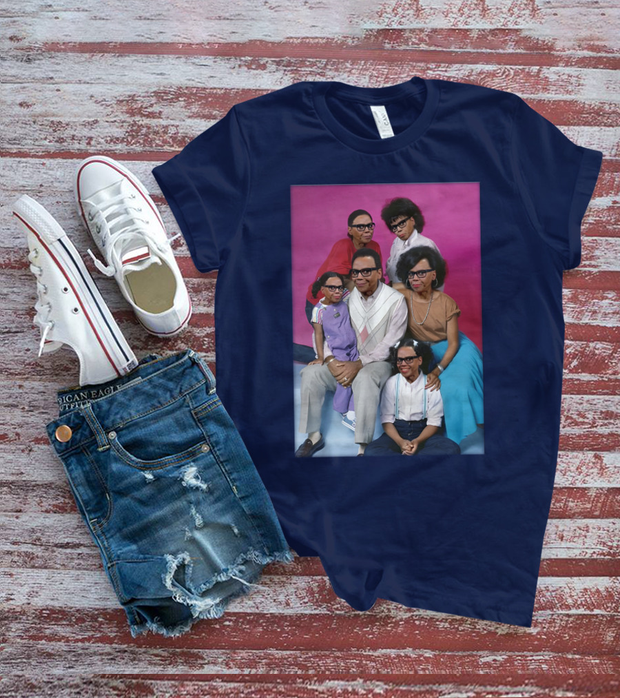 Keeping Up With The Ru's Family Portrait Multiface Glasses T-Shirt