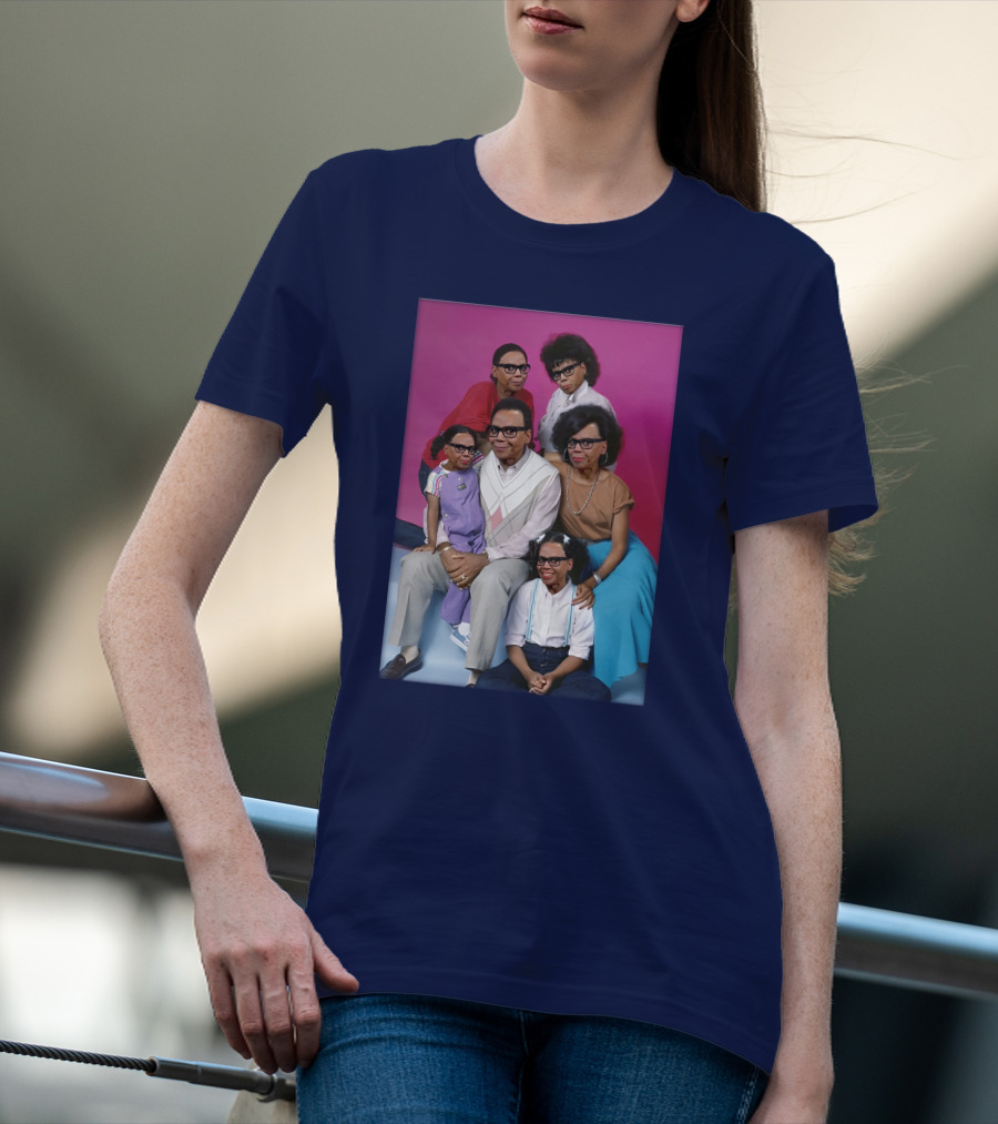 Keeping Up With The Ru's Family Portrait Multiface Glasses T-Shirt