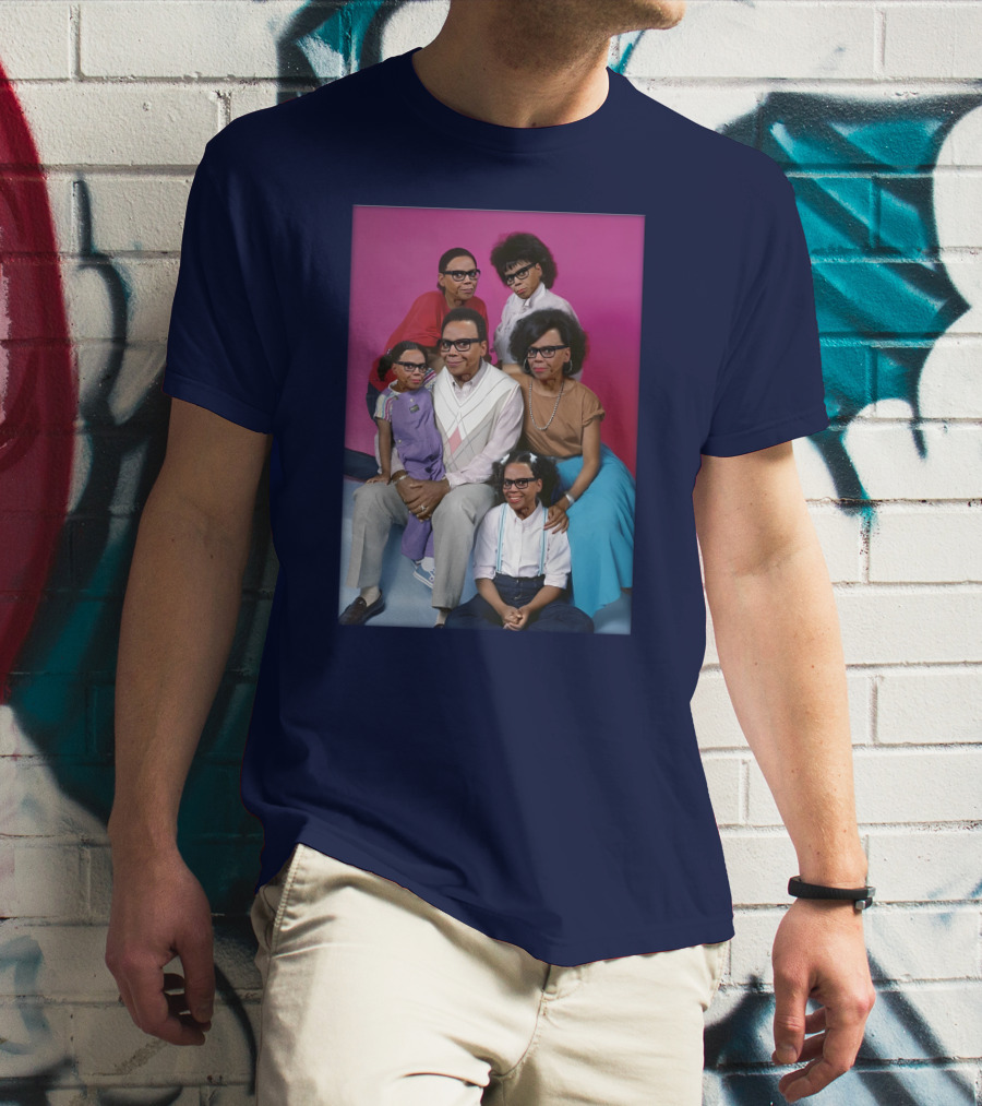 Keeping Up With The Ru's Family Portrait Multiface Glasses T-Shirt