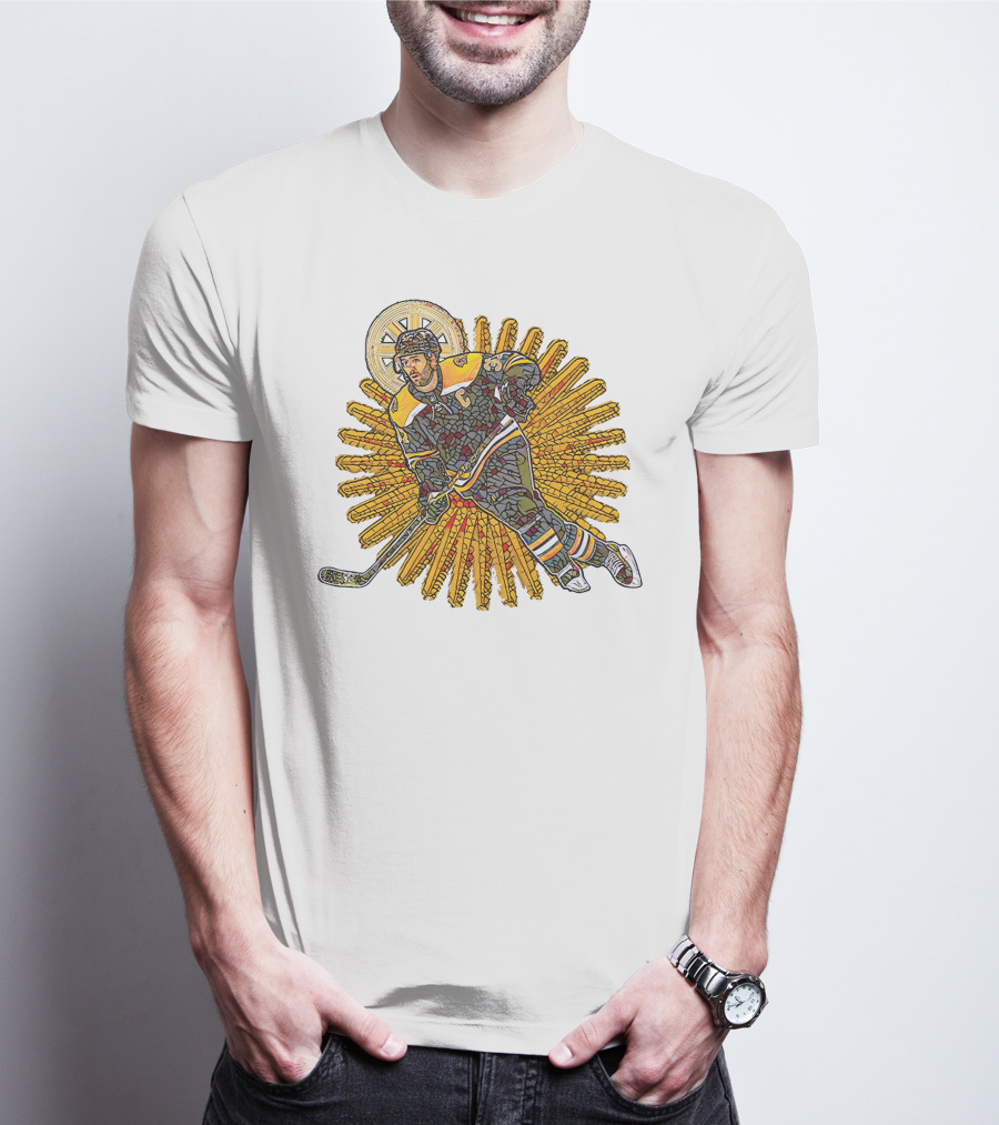 Saint Pb Hockey Icon Mosaic T-Shirt