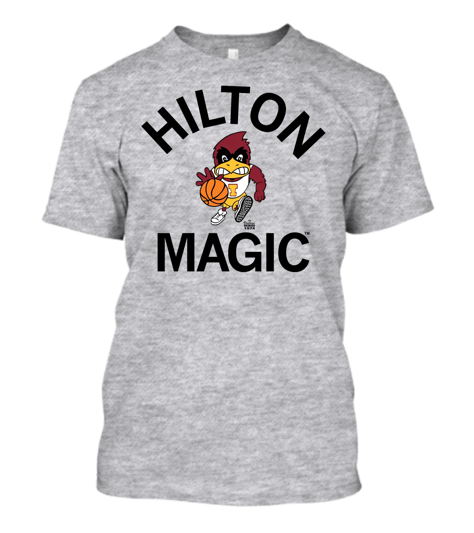 Hilton Magic Basketball Vintage Cyclone 1974 T-Shirt