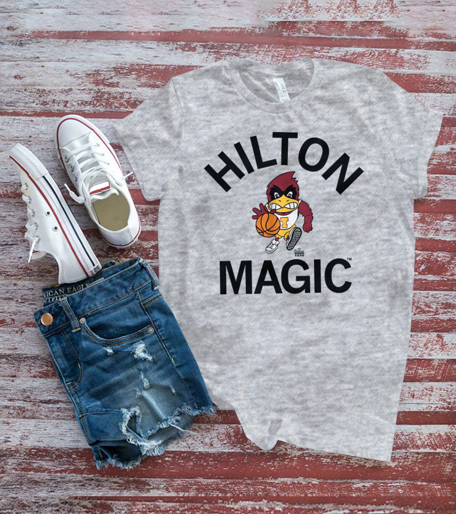 Hilton Magic Basketball Vintage Cyclone 1974 T-Shirt