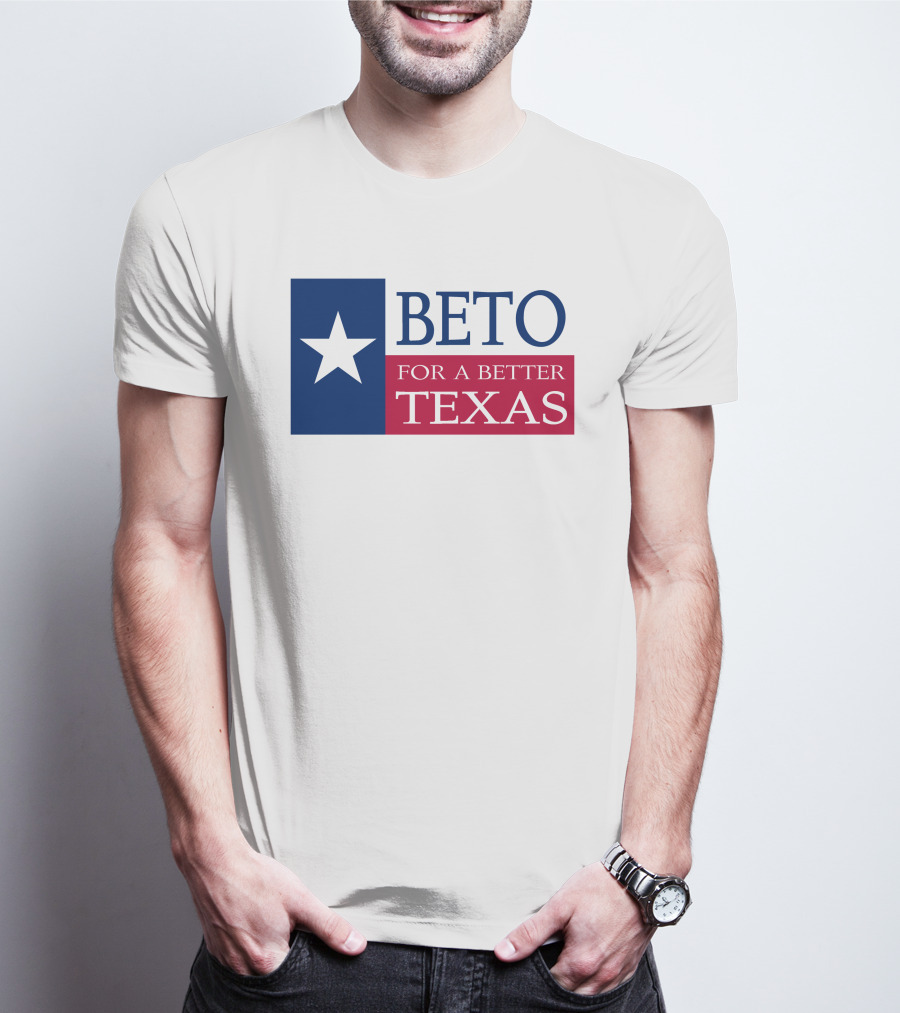 Beto For A Better Texas Star Flag T-Shirt