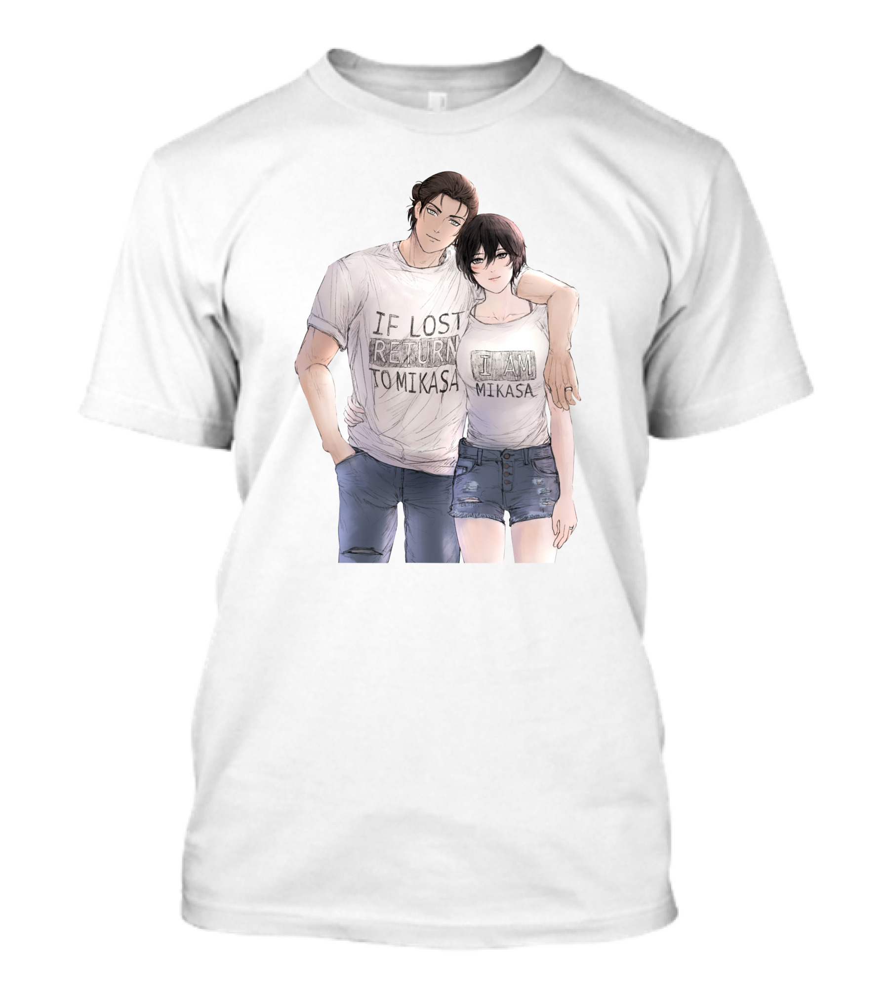 Eremika If Lost Return To Mikasa I'm Mikasa T-Shirt
