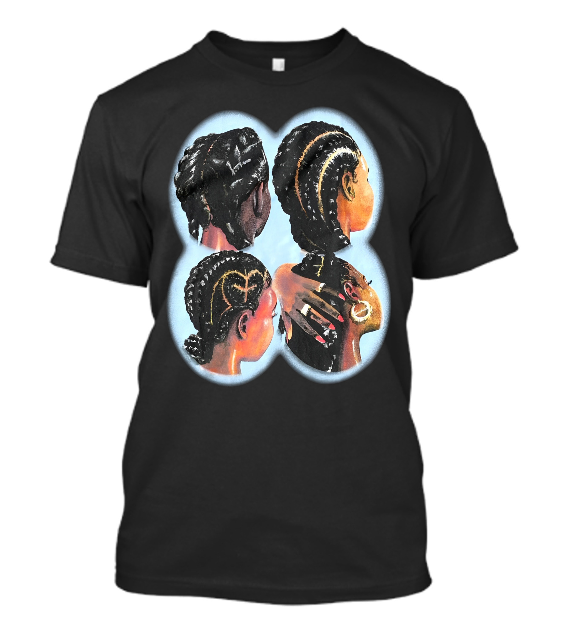 Outlander Jacob Rochester Goddess Braided Hairstyles T-Shirt