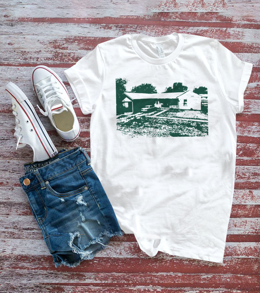 Deadair Store House Green Rustic Homestead T-Shirt