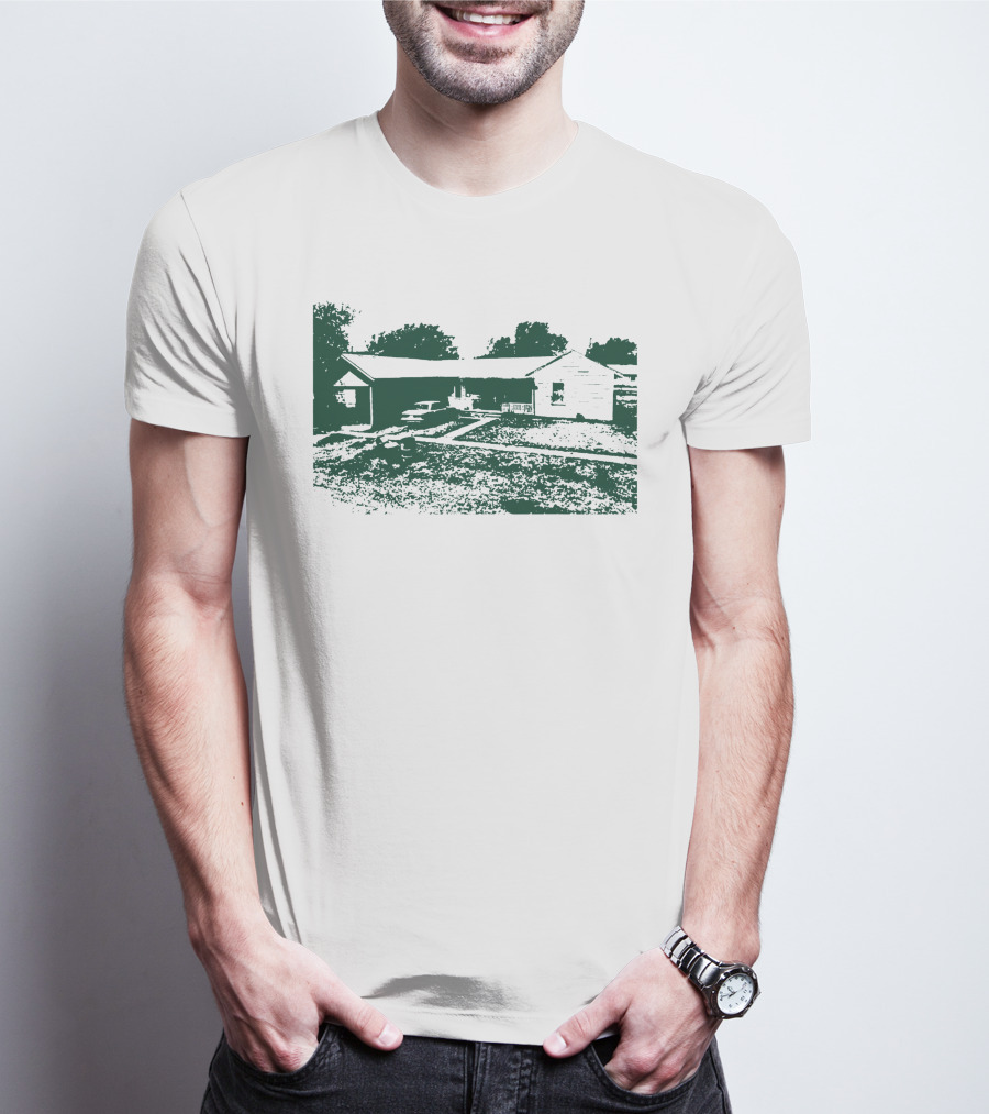 Deadair Store House Green Rustic Homestead T-Shirt