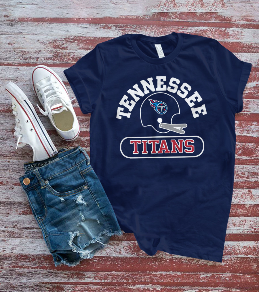 Jason Mccourty Tennessee Titans Helmet T-Shirt