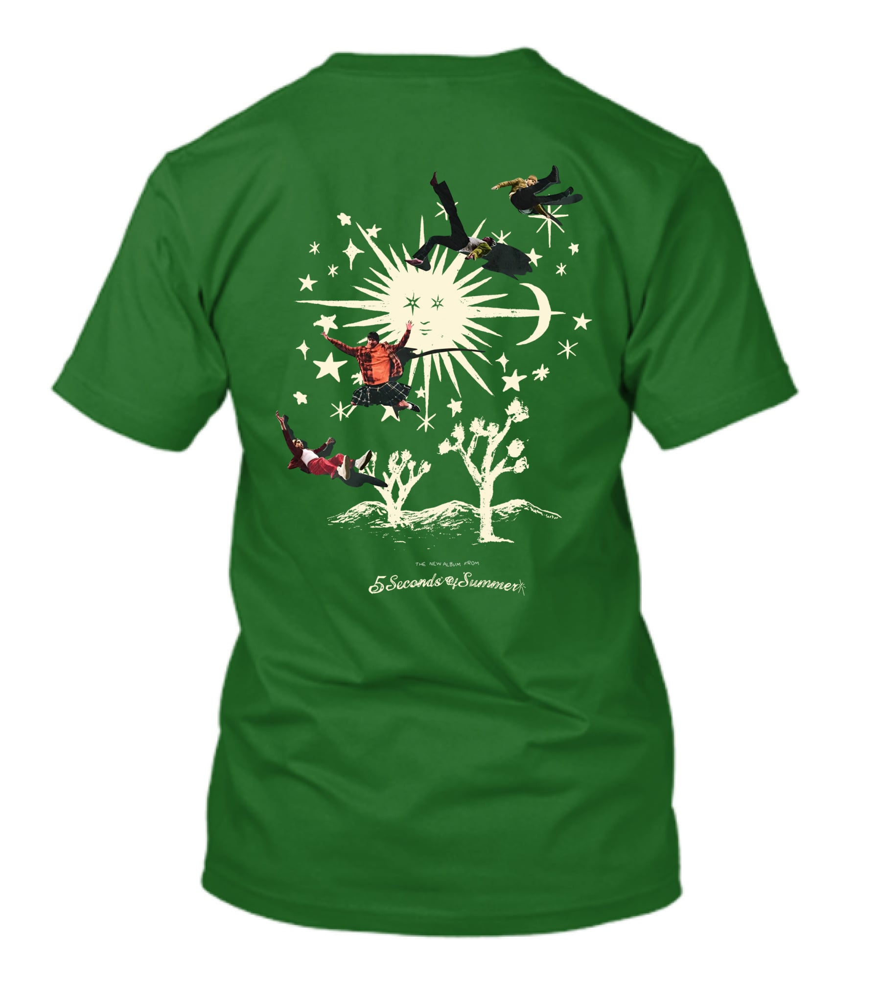 5 Seconds Of Summer The New Album Promo Desert Sun Starry Sky T-Shirt