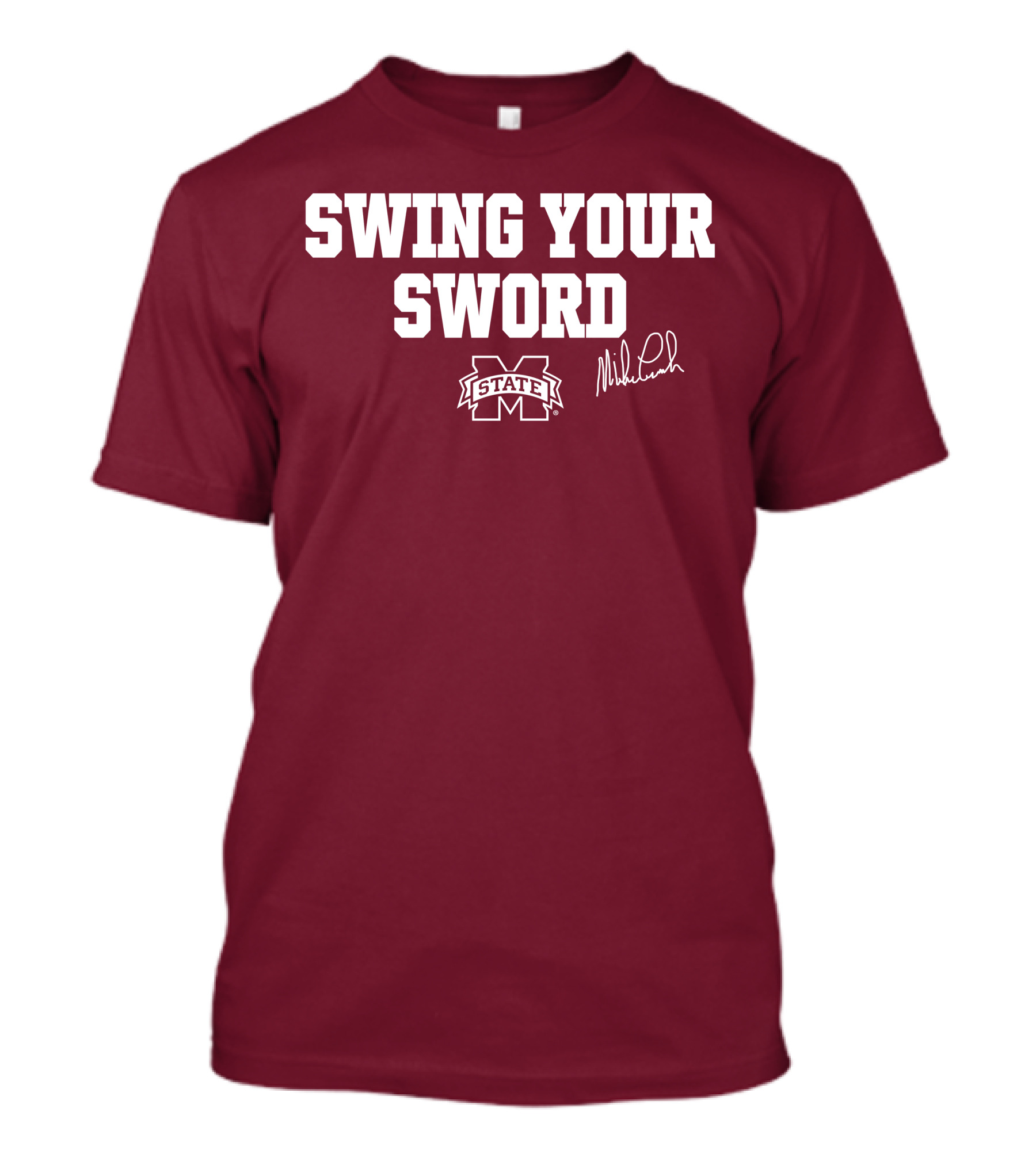 Swing Your Sword Mike Leach M State T-Shirt