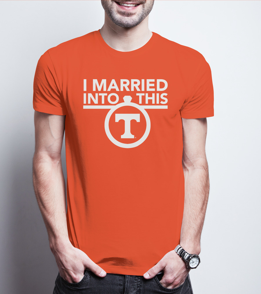 I Married Into This Tennessee Vols Champion T-Shirt