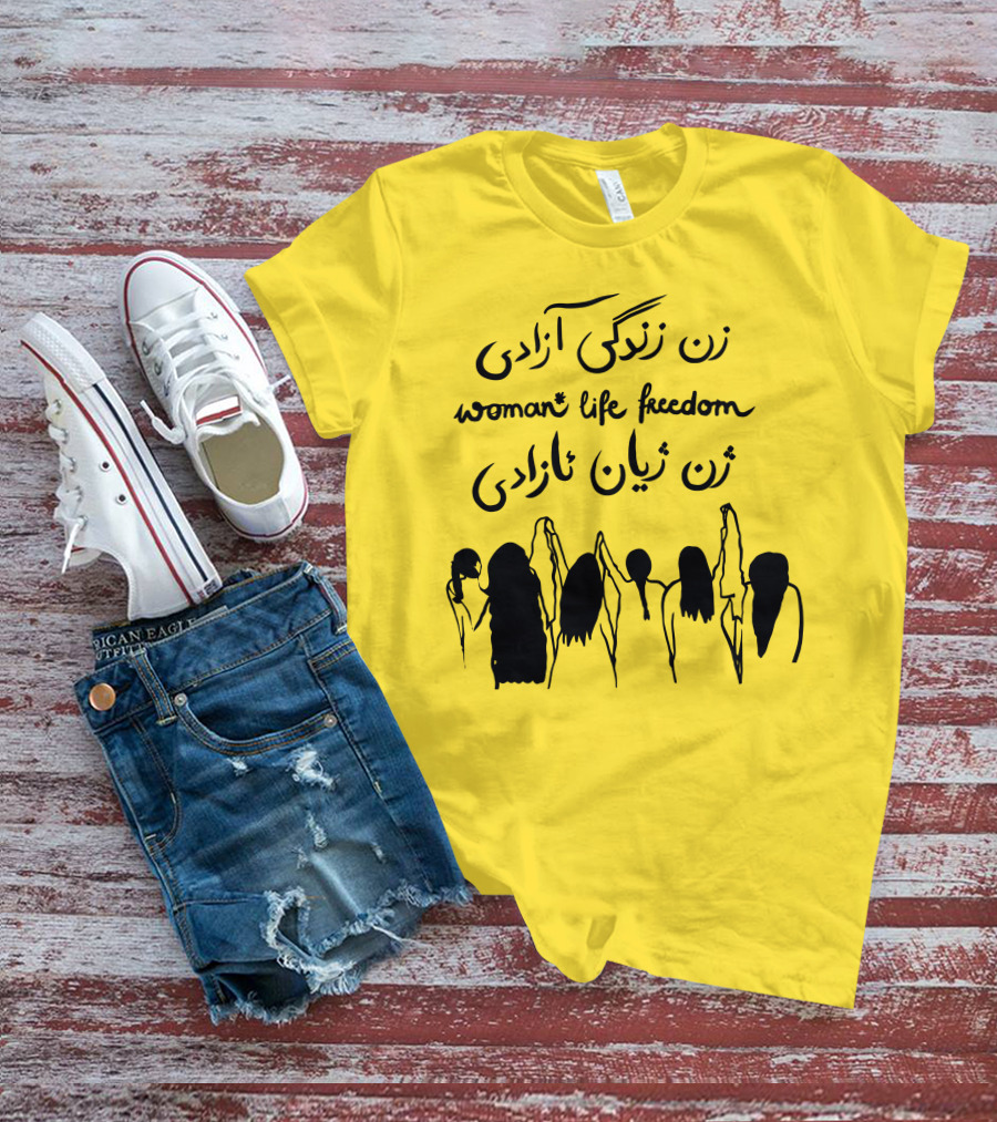 Thehouseofpod Woman Life Freedom زن زندگی آزادی زن ژیان ئازادی T-Shirt
