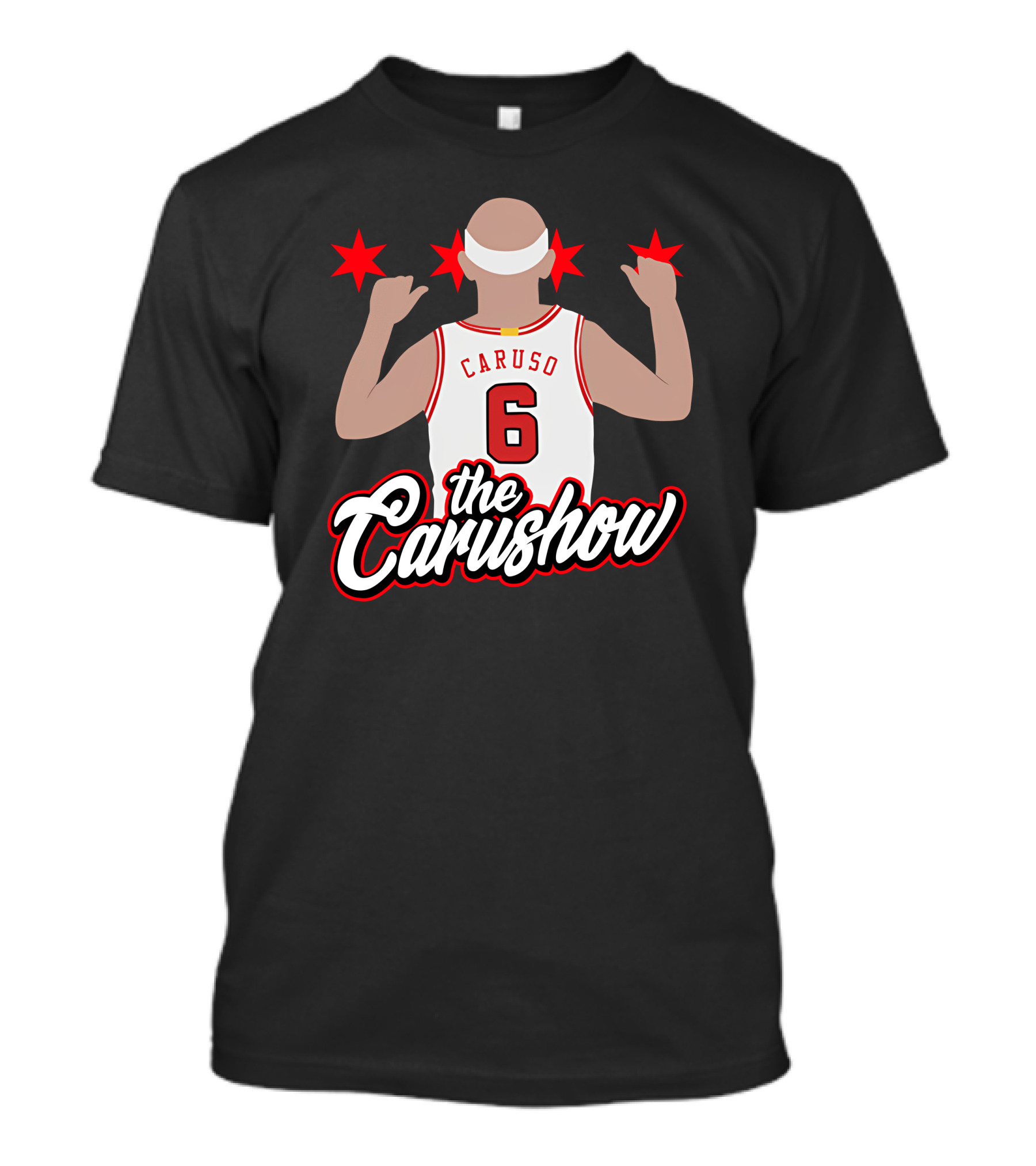 Caruso 6 The Carushow Basketball Stars T-Shirt
