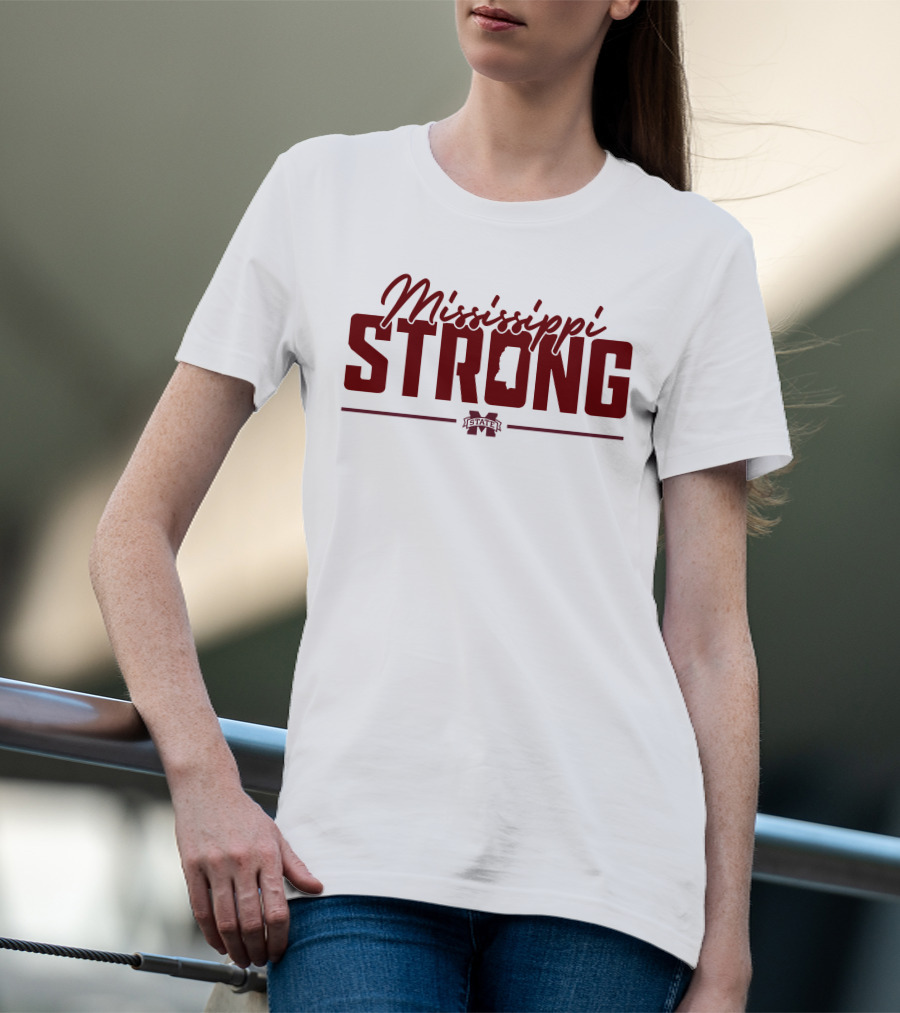 Mississippi Strong Mississippi State Baseball T-Shirt