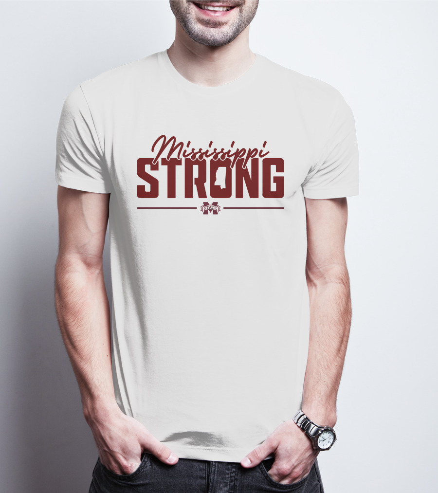 Mississippi Strong Mississippi State Baseball T-Shirt