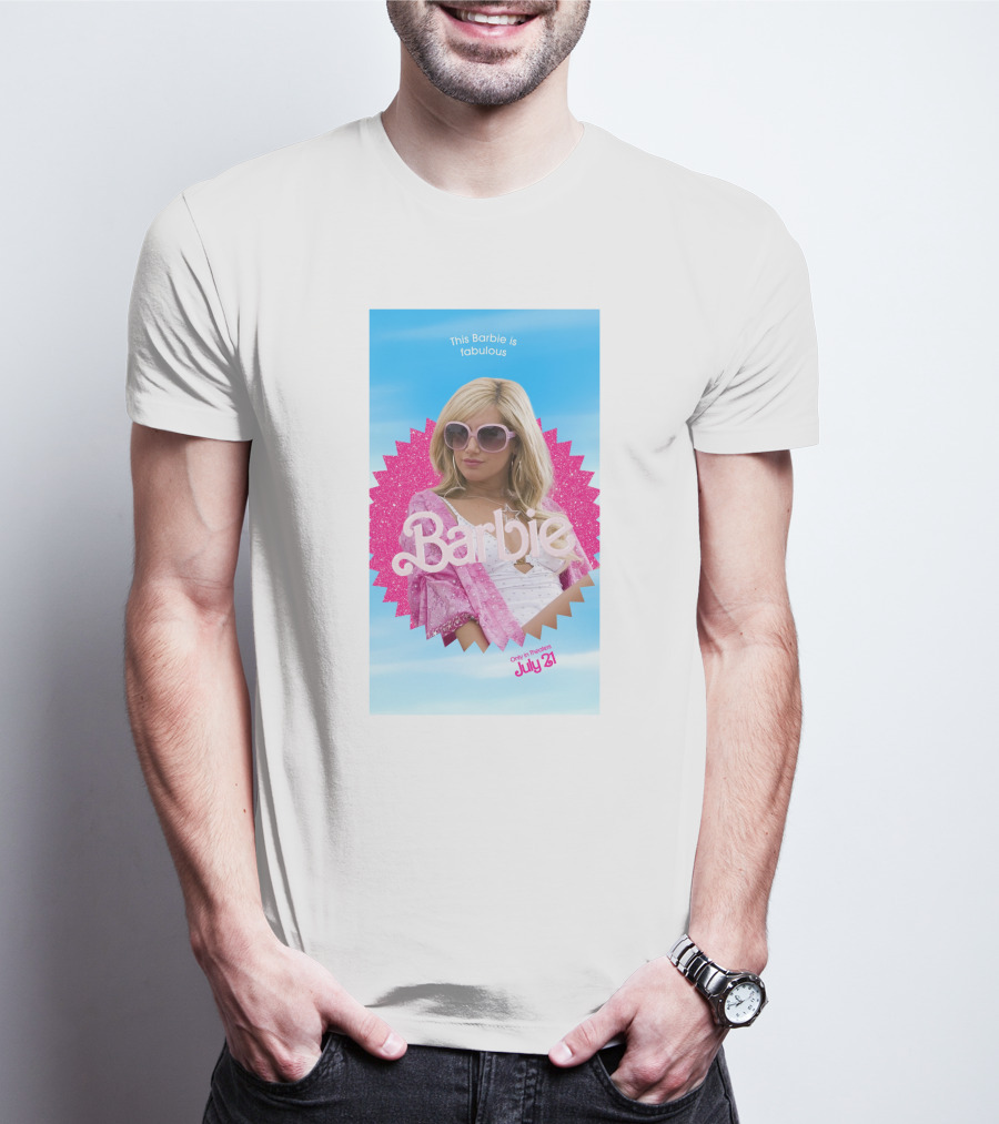This Barbie Is Fabulous Ashley Tisdale Only In Theaters July 21 T-Shirt