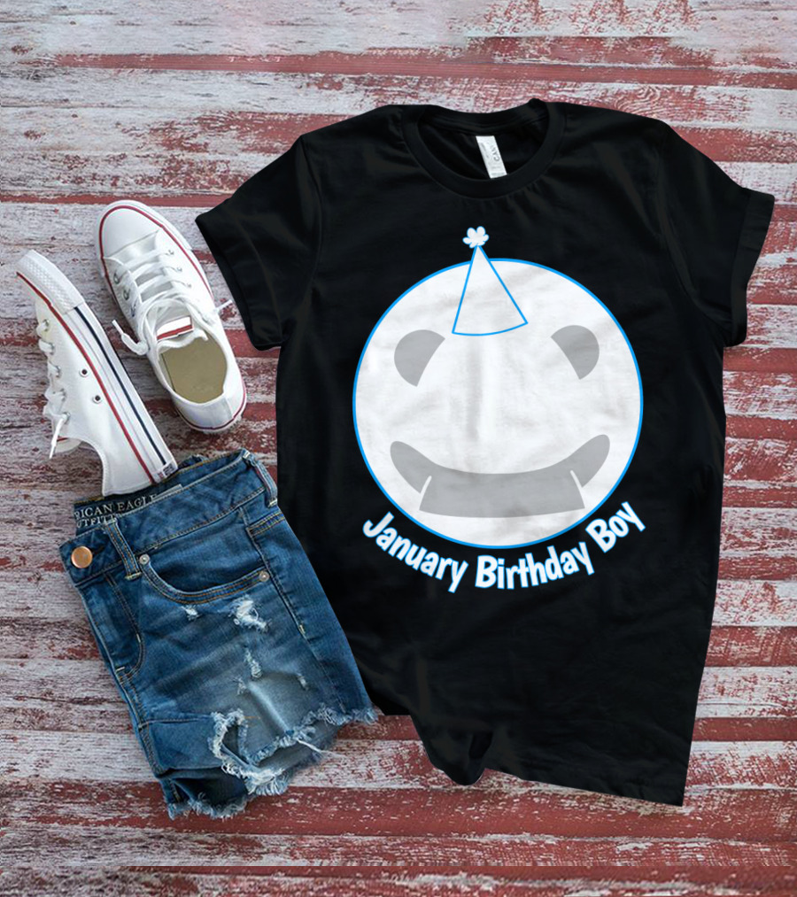 January Birthday Boy T-Shirt