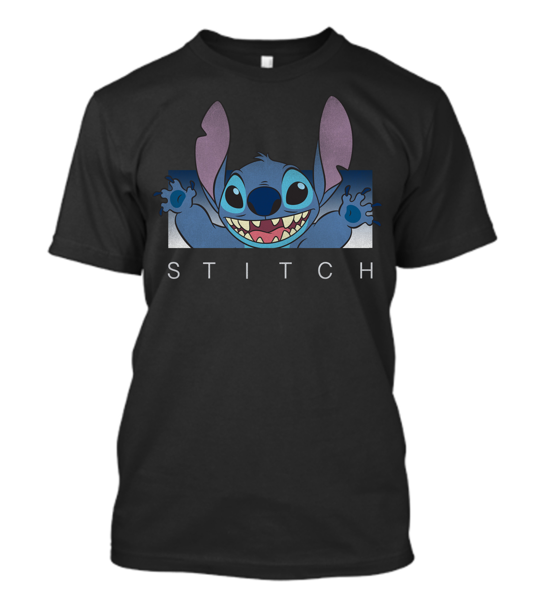 Stitch Disney Character With Big Smile And Outstretched Arms T-Shirt