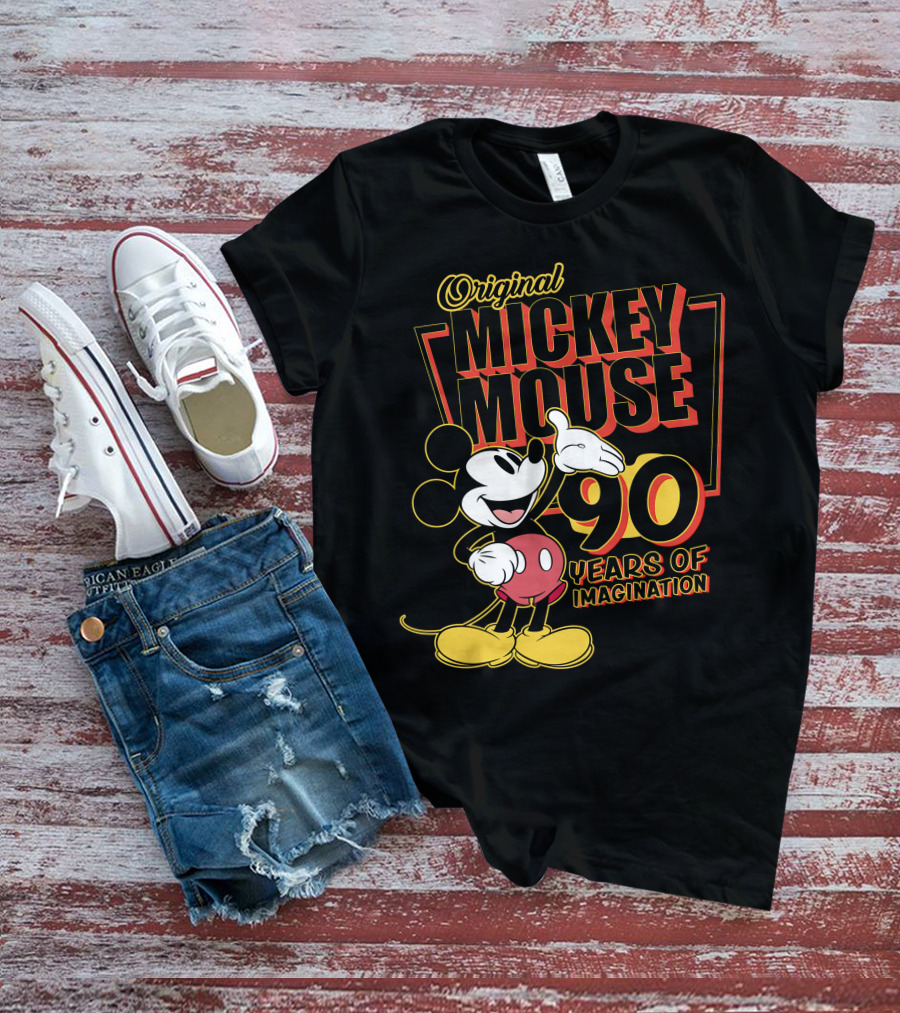 The Original Mickey Mouse 90 Years Of Imagination T-Shirt