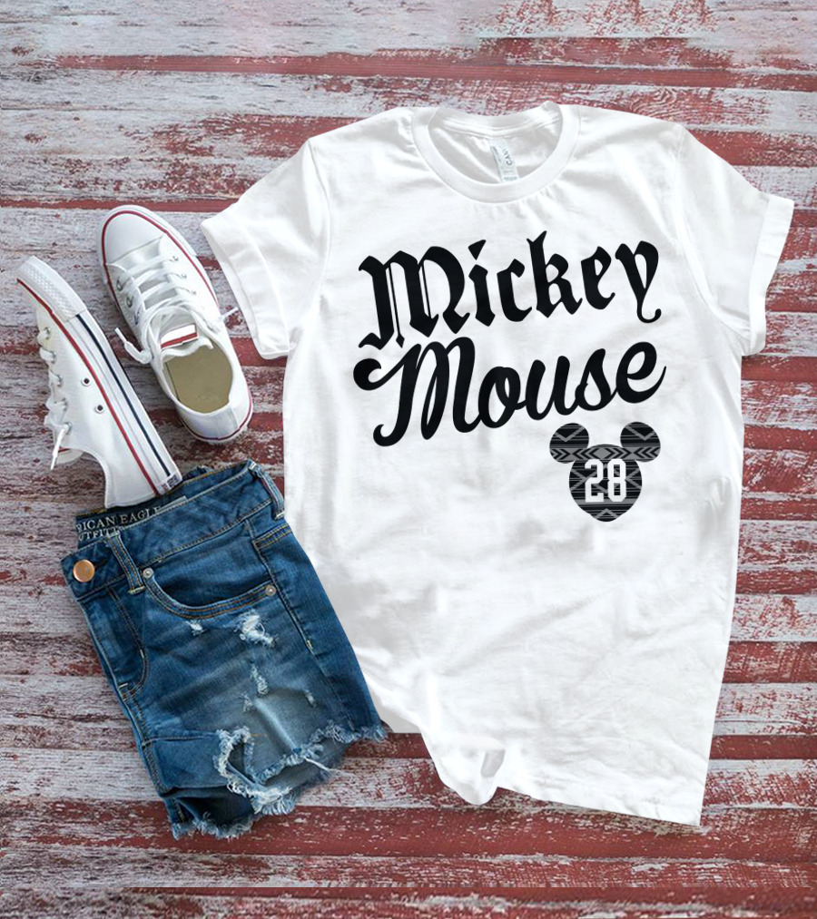Mickey Mouse 28 Tribal T-Shirt