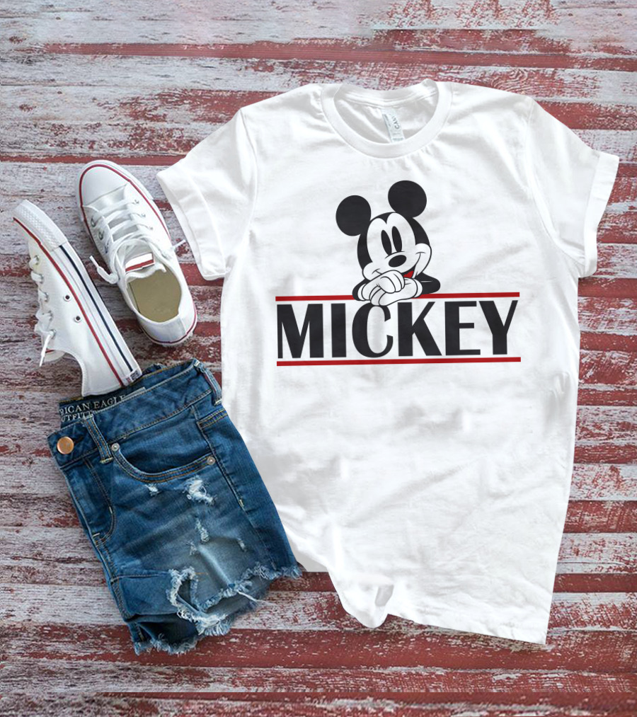 Disney Mickey Mouse Resting Mickey Classic Pose T-Shirt