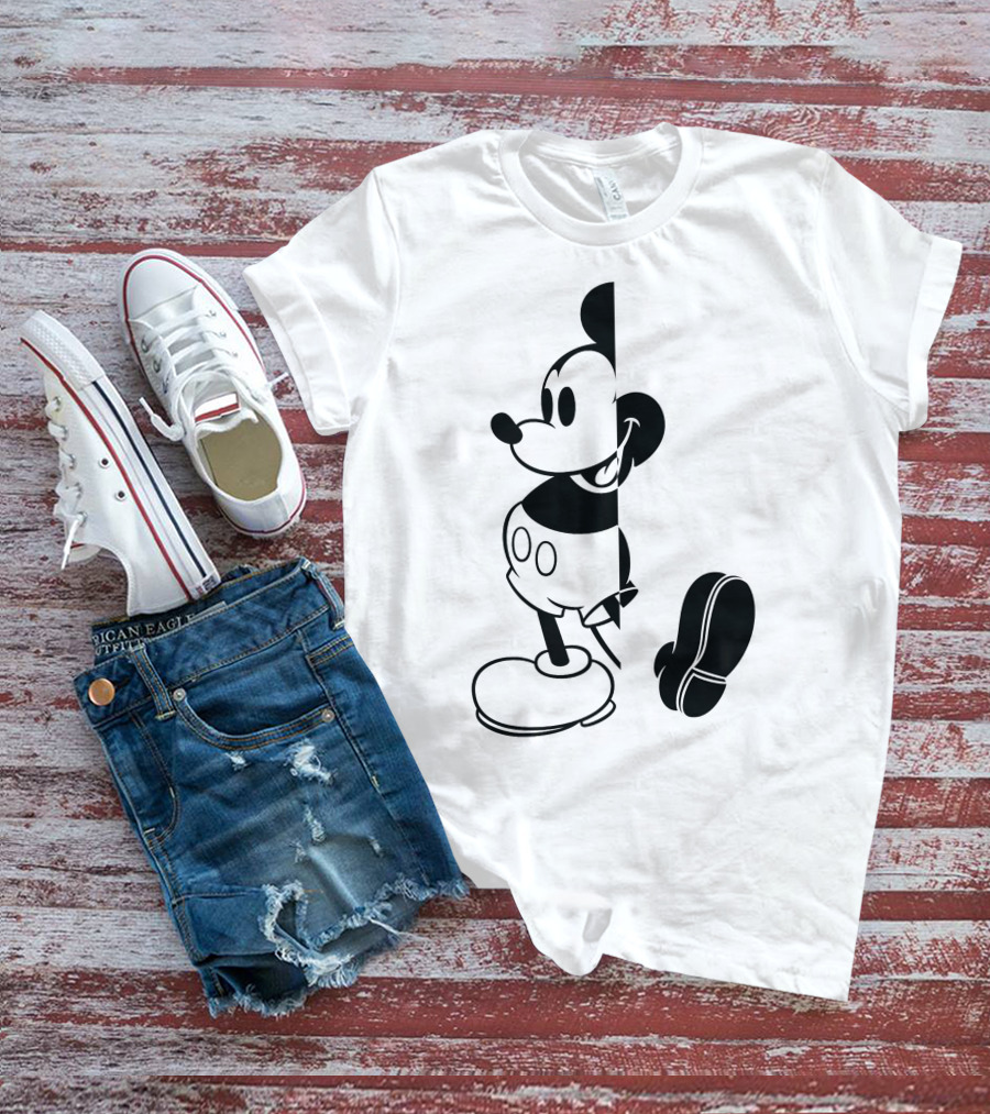 Disney Mickey Mouse Split T-Shirt