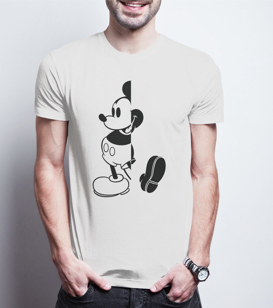 Disney Mickey Mouse Split T-Shirt