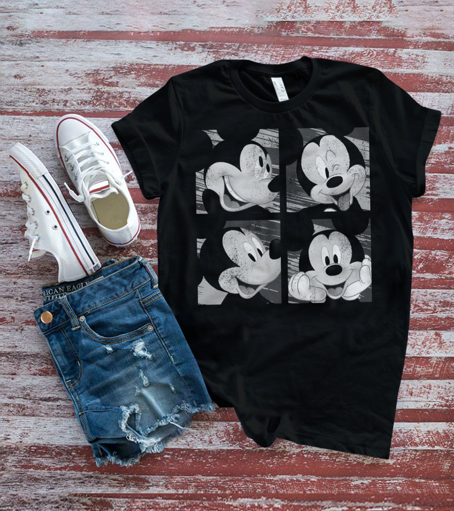 Disney Mickey Mouse Yearbook Vintage Expressions T-Shirt