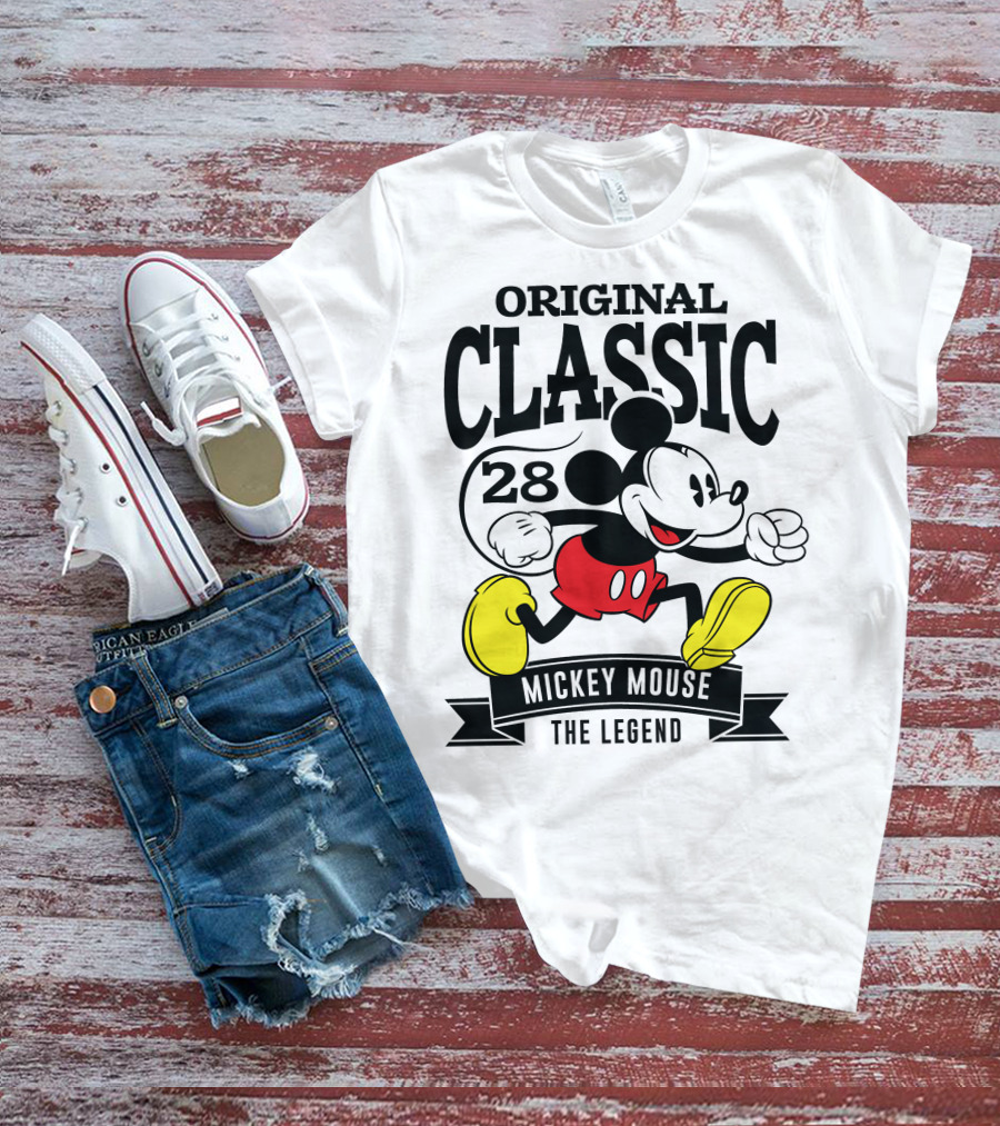 Original Classic Mickey Mouse 28 The Legend T-Shirt