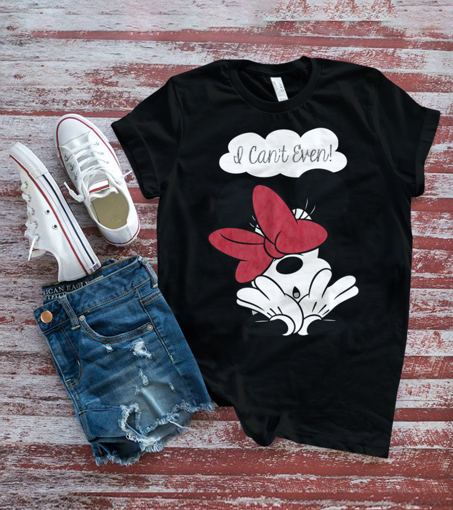 Minnie Mouse I Can't Even Disney Iconic Expression T-Shirt