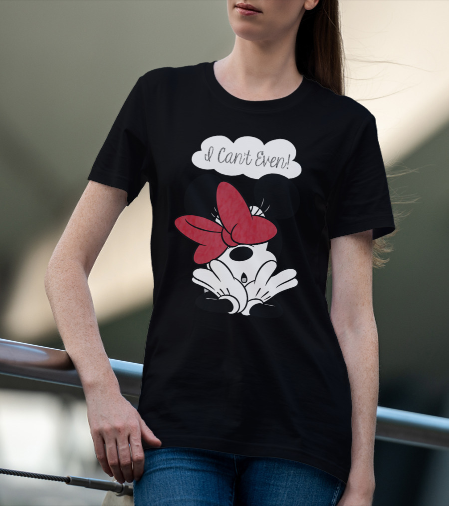 Minnie Mouse I Can't Even Disney Iconic Expression T-Shirt
