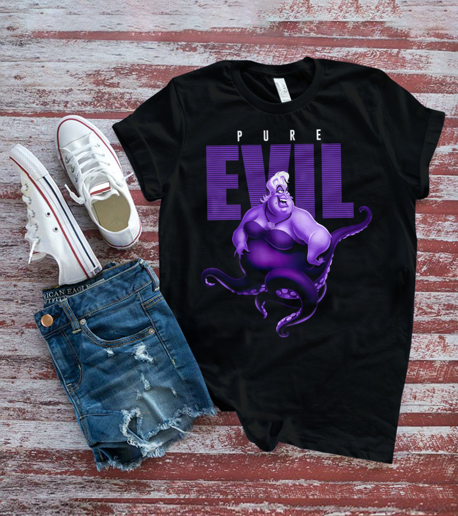 Disney Ursula Pure Evil Villainous Iconic T-Shirt
