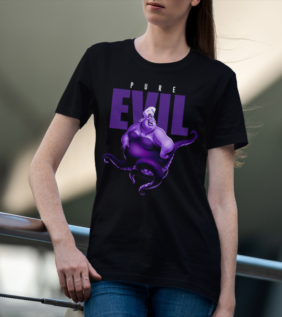 Disney Ursula Pure Evil Villainous Iconic T-Shirt