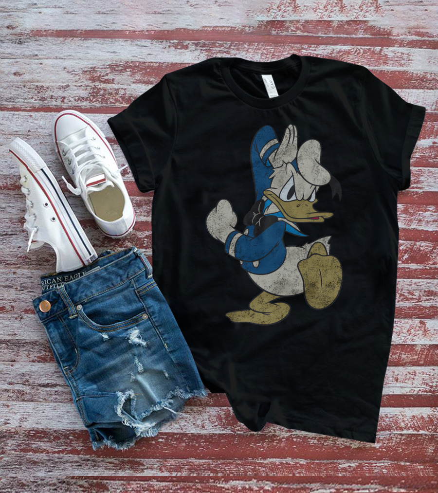 Disney Vintage Donald Duck Classic Distressed Pose T-Shirt
