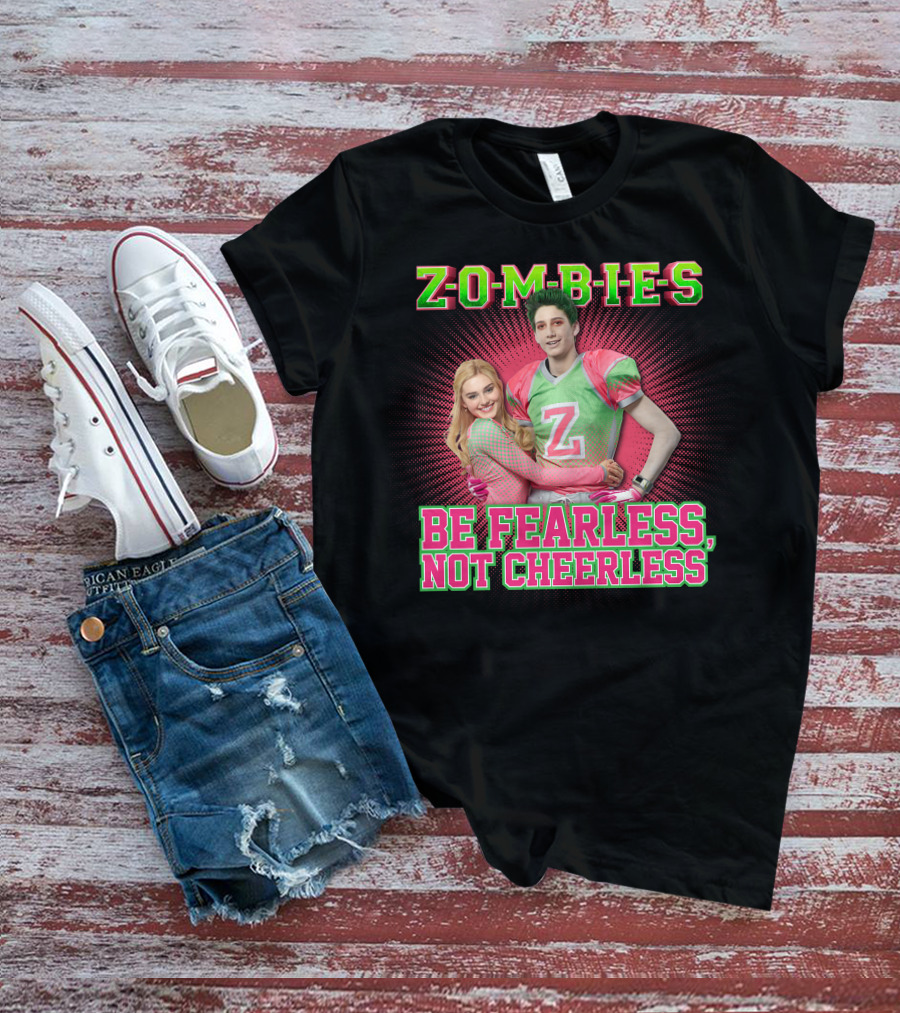Disney Zombies Be Fearless Not Cheerless T-Shirt