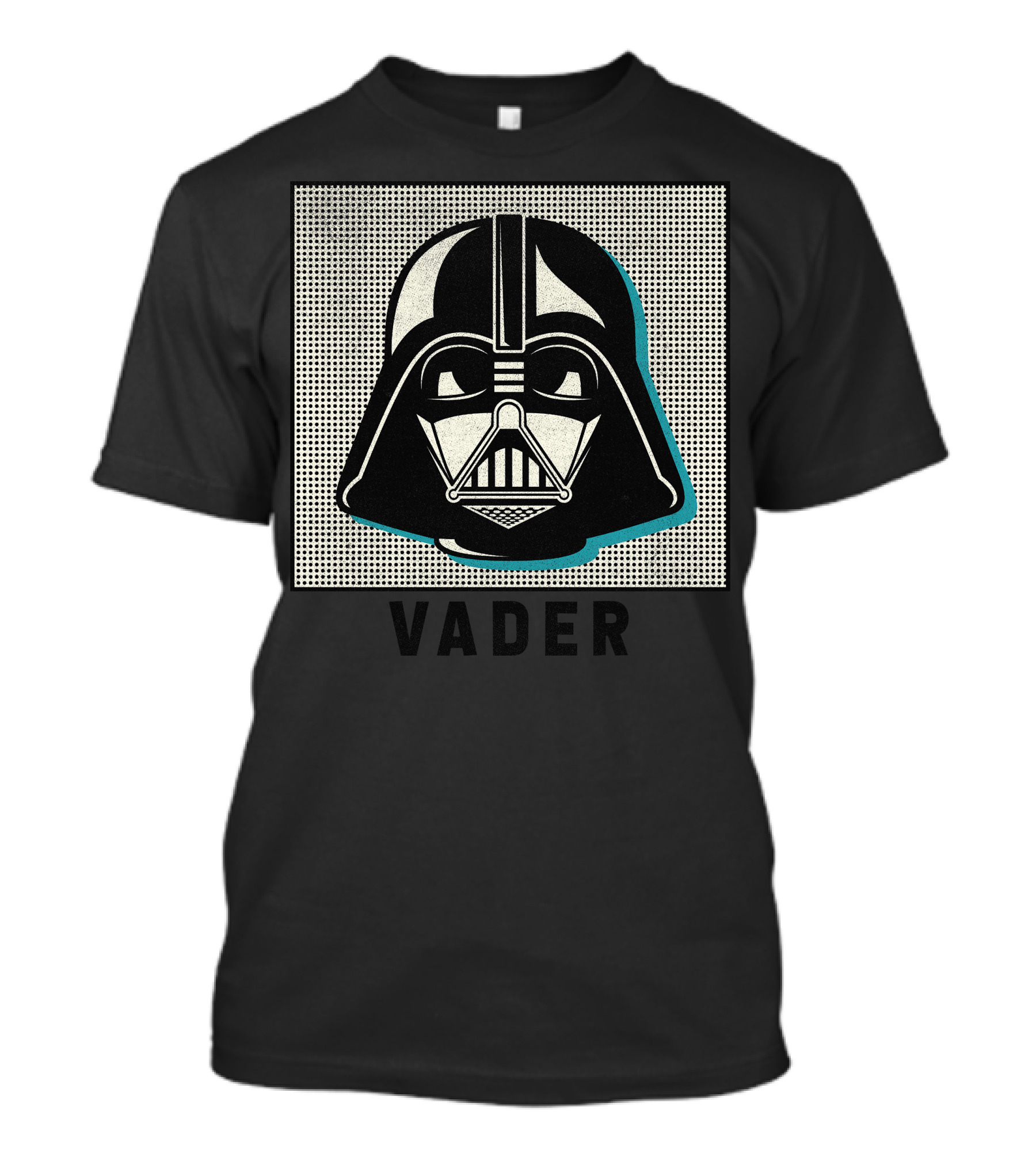 Star Wars Darth Vader Pop Art Shadow Vader T-Shirt
