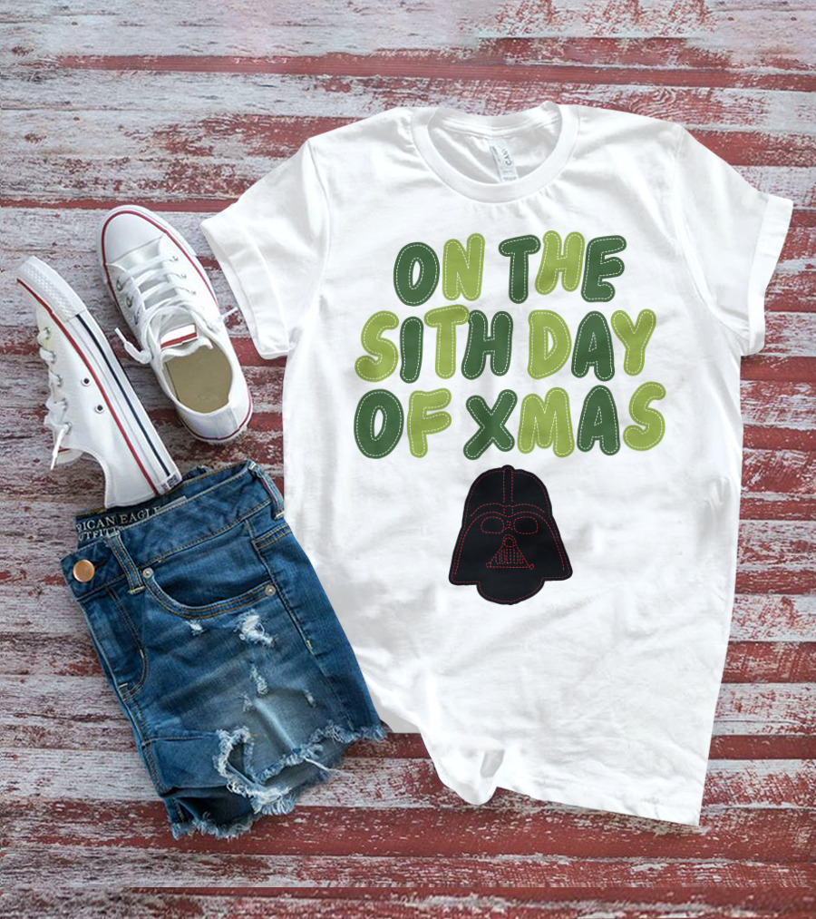 Star Wars Darth Vader On The Sith Day Of Xmas T-Shirt